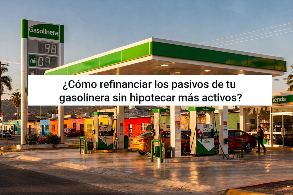 Cómo refinanciar los pasivos de tu gasolinera sin hipotecar más activos